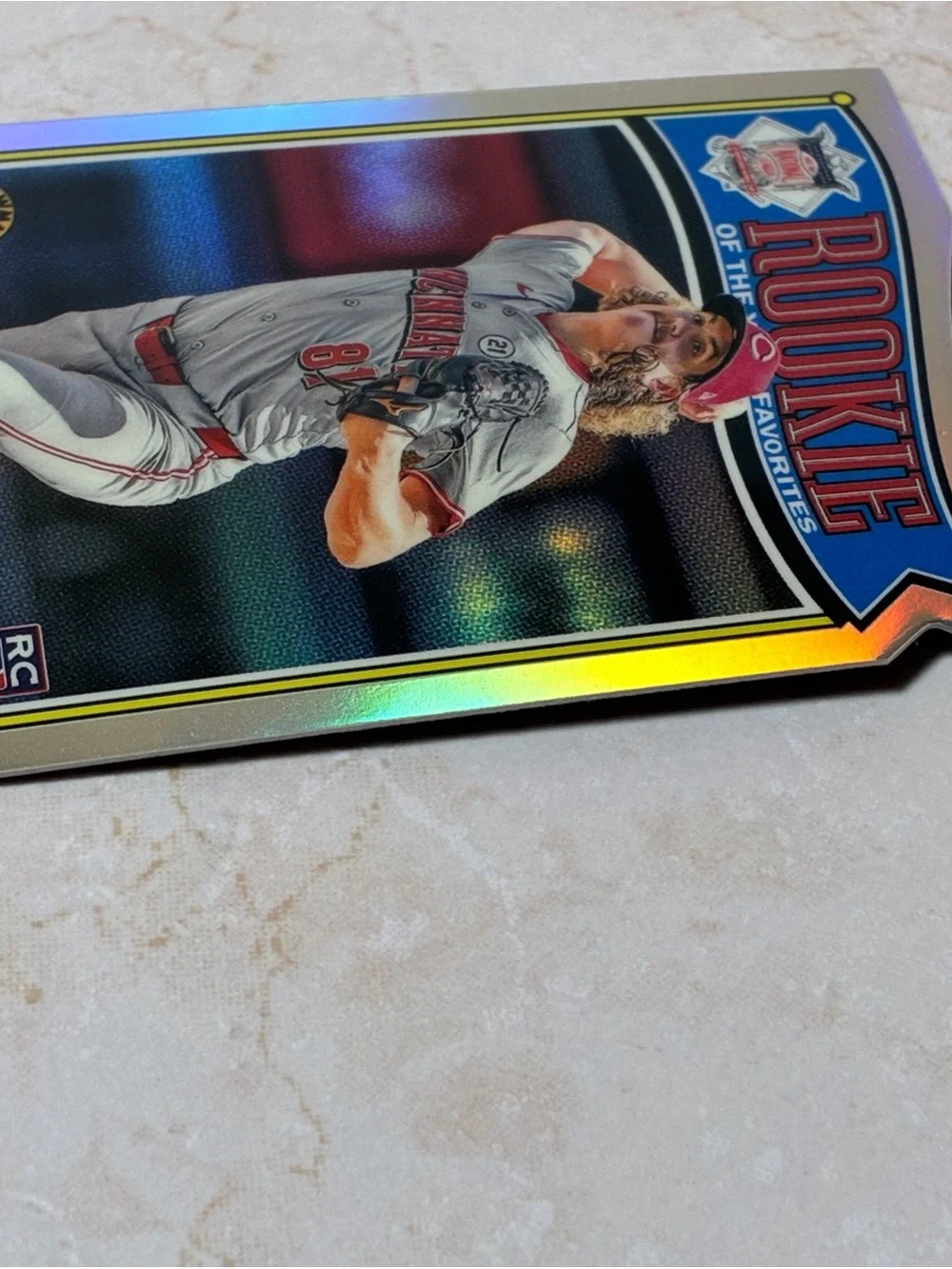Rhett Lowder Rookie Die-cut Refractor